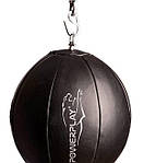 Боксерська груша на розтяжці PowerPlay 3062 SR Чорна, фото 3