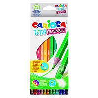 Набор цветных карандашей с резинкой Tita 42897 12 цветов l
