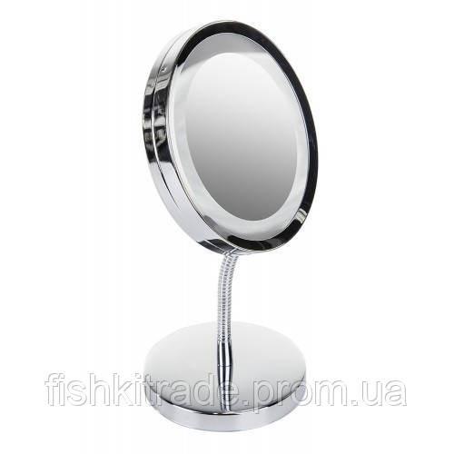 Дзеркало для макіяжу LED 3x Zoom Adler AD-2159 l