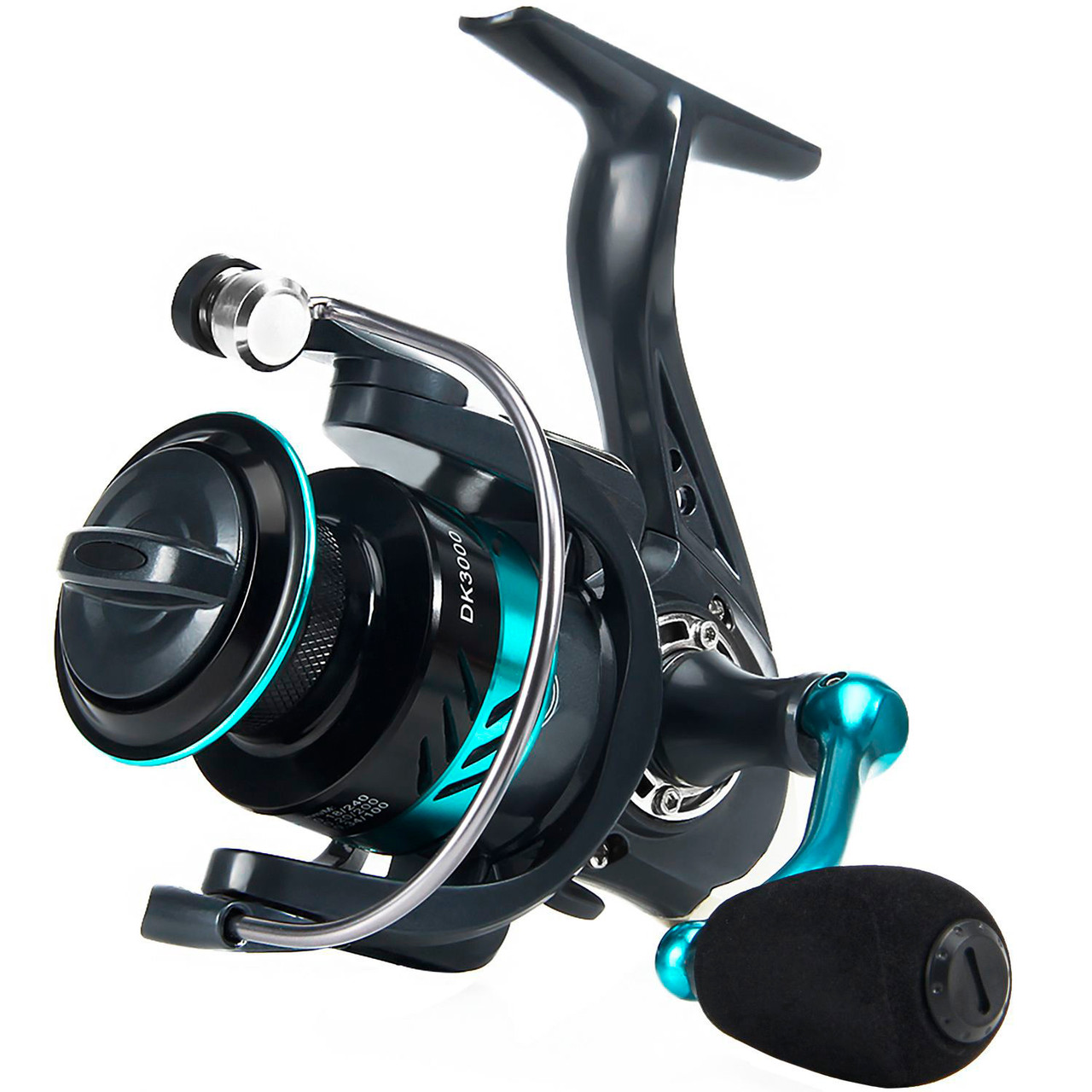 Спінінгова котушка Haut Ton DK2000S 5.2:1 низькопрофільна шпуля