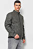 Куртка чоловiча демicезонна сірого кольору 176824P, фото 2