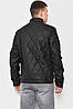 Куртка чоловiча демicезонна чорного кольору 176827P, фото 3