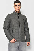 Куртка мужская демисезонная серого цвета 176829P