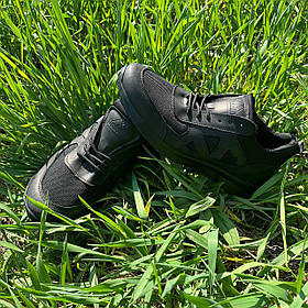 Кросівки тактичні Ягуар літні нубук з 3D-сіткою Чорні 43