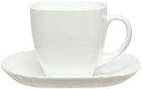 Сервиз чайный Luminarc Carine White Q0881 12 предметов (блюдце Lotusia) o