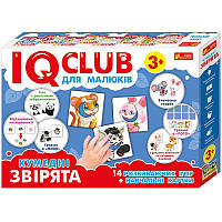 Учебные пазлы Ranok Creative Забавные зверьки. IQ-club для малышей У 13203008 ET, код: 7904845