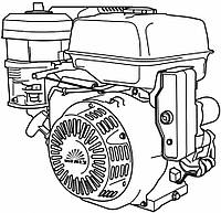 Двигатель бензиновый Vitals GE 13.0-25s (165171)(543141817756)