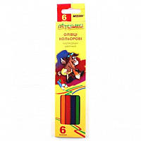 Набор цветных карандашей Marco Пегашка 1010-6CB 6 цветов o