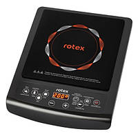 Плита индукционная электрическая настольная Rotex RIO215-G 1400 Вт черная o