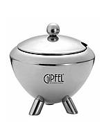 Сахарница Gipfel Oreole GP-9831 400 мл серебристая l