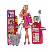 Кукла Steffi с аксессуарами В супермаркете с кассой Simba IG-OL185949 NB, код: 8296896
