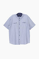 Рубашка с узором мужская Jean Piere JP8415-BX 4XL Белый (2000989877189) NB, код: 8128582
