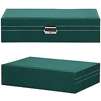 Скринька для прикрас (футляр для біжутерії) Springos 28 x 19.5 x 7 см HA1043, фото 4