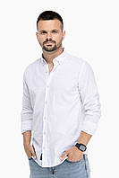 Рубашка однотонная мужская MCL 32602 2XL Белый (2000989743996) KM, код: 8126464