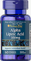 Альфа-липоевая кислота Puritan's Pride Alpha Lipoic Acid 100 mg 60 Caps FT, код: 7518783