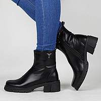 Ботинки женские демисезонные 337433 р.36 (24) Fashion Черный DH, код: 8382704