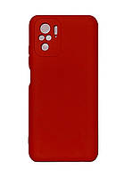 Чехол для телефона Xiaomi Redmi Note 10, силикон, бордовый