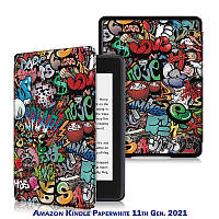 Чохол-книжка BeCover Smart для Amazon Kindle Paperwhite 11th Gen. 2021 Graffiti (707214) DS