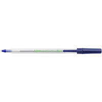 Ручка масляна Bic Round Stic Eco, синя (bc948727) p
