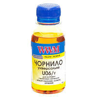 Чернила WWM Canon/HP/Lexmark 100г Yellow (U06/Y-2) p