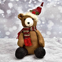 Фігура новорічна Bear 28 см Home Різнобарвний R90643 SC, код: 8244055