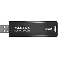 Накопичувач SSD USB 3.2 500GB SD610 ADATA (SC610-500G-CBK/RD) h