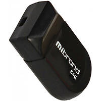USB флеш наель Mibrand 64GB Scorpio Black USB 2.0 (MI2.0/SC64M3B) p