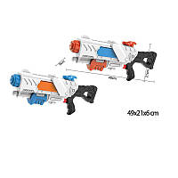 Игрушечный Водяной пистолет 9955 (48шт/2) с насосом, MIX 2 цвета, 49*21*6 см от магазина style & step