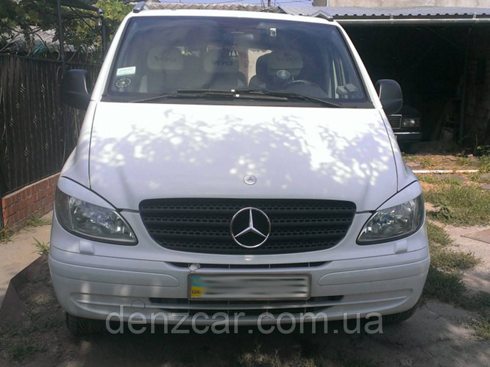 Реснички на фары mercedes Vito/Viano (2003-2010)\Накладки на фары Мерседес Вито 639 (Orticar) - фото 1 - id-p403757290