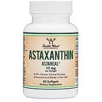 Астаксантин Double Wood Supplements Astaxanthin 12 mg 60 Softgels BK, код: 8259641