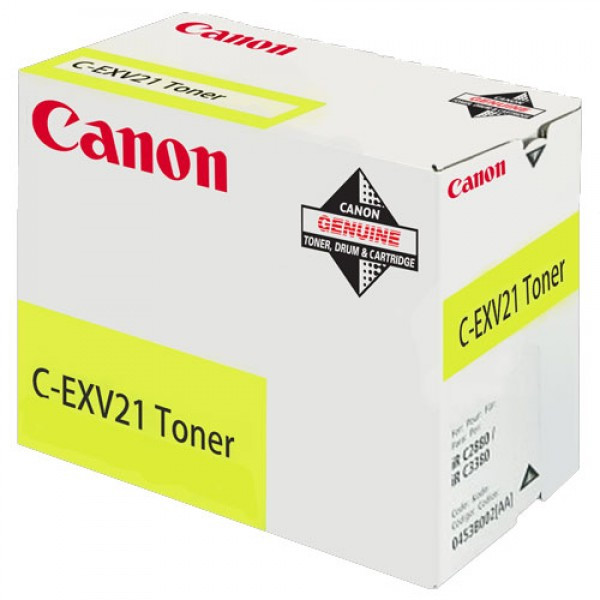 Тонер Canon C-EXV21 Yellow для iR C2880/ 3380 (0455B002)