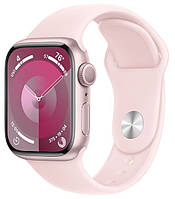 Смарт часы Apple Watch S9 41mm Pink Alum Case with Light Pink Sp b - S M (6914994) GG, код: 8397213