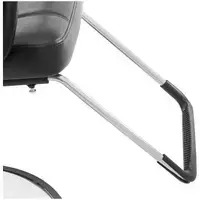 Парикмахерское кресло - подставка для головы и ног - 52 - 64 см - 150 кг - черный