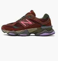 Мужские кроссовки New Balance 9060 RICH OAK BURGUNDY ( Нев Балансе)