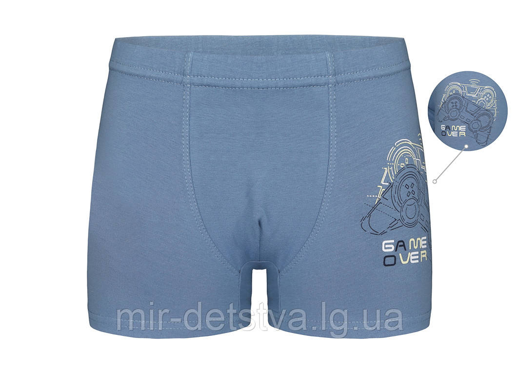 Дитяча білизна для хлопчиків. Туреччина. Боксерки для хлопчиків оптом р.6/7 років (122-128 см)