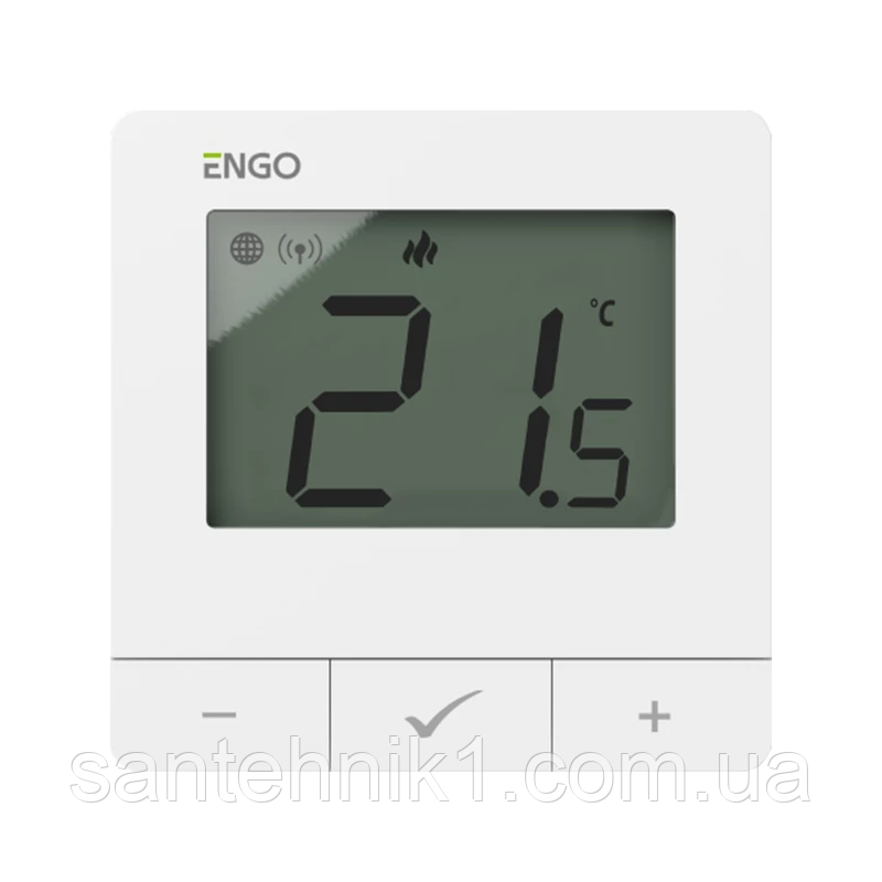 E25-230W - Інтернет терморегулятор ZigBee/868 МГц, 230 В, білий
