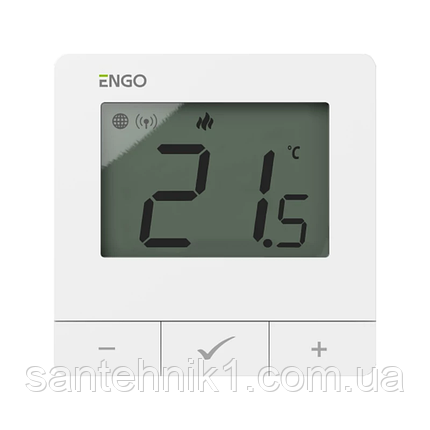 E25-230W - Інтернет терморегулятор ZigBee/868 МГц, 230 В, білий, фото 1
