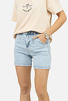 Женские джинсовые шорты цвет голубой ЦБ-00248382