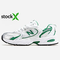 Кросівки 0937 New Balance 530 White/Green