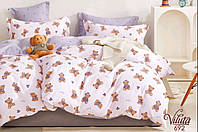 Комплект постели для малышей Мишка Тедди 692, В кроватку, 105х145, 120х60х10, 40х60-1шт