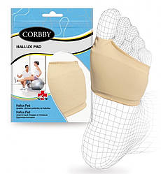 Бандаж з гелевим бурсопротектором HALLUX PAD р.S
