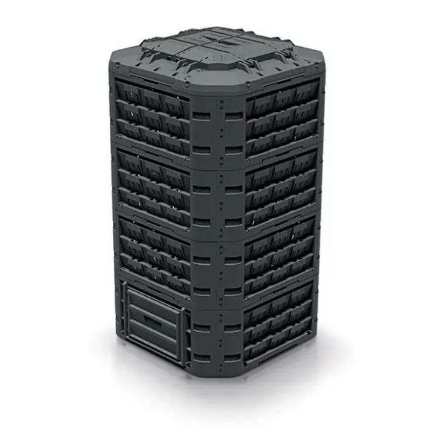 Компостер садовий 1250 л Prosperplast Compogreen Vario IKL1250C-S411 сірий