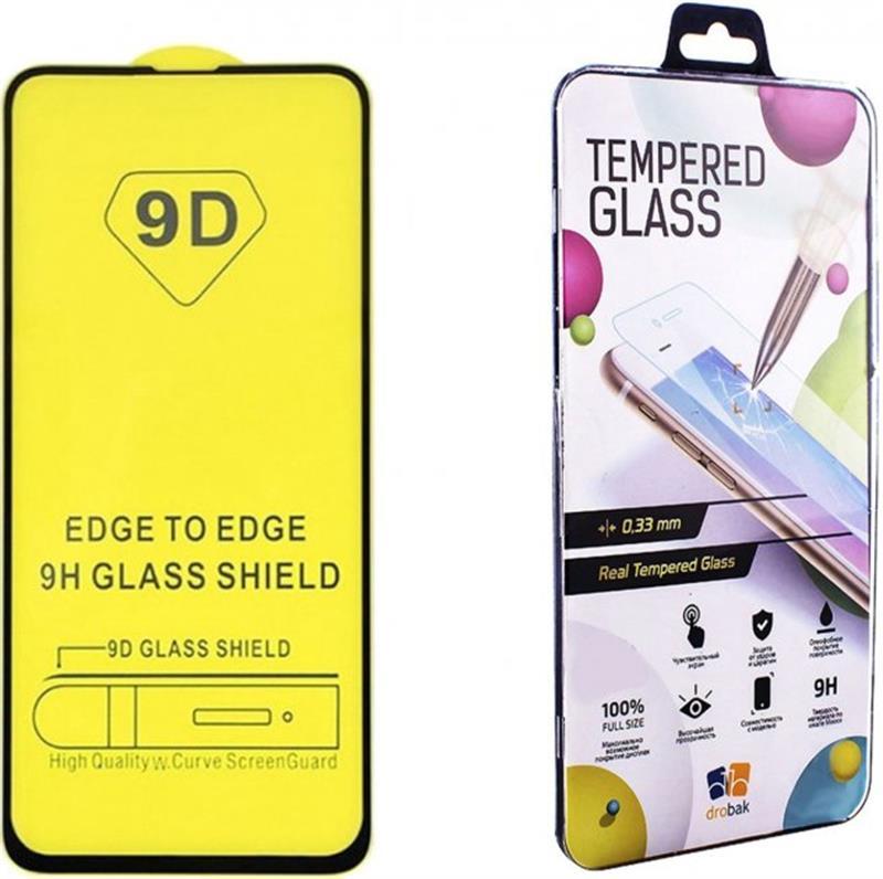 Захисне скло Drobak Tempered Glass для Motorola One Fusion+ Black 222296 ish - фото 1 - id-p2180574430