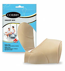Еластичний бандаж з гелевим бурсопротектором CORBBY HALLUX SOX р.L