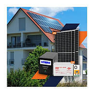 Сонячна електростанція (СЕС) Стандарт 4kW АКБ 4.8kWh Gel 100Ah
