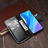Чохол для POCO X6 Pro 5G ШКІРЯНИЙ книжка гаманець з візитницею підставкою протиударний "BENTYAGA", фото 4