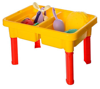 Дитячий ігровий набір для пісочниці HG-156 Ігровий столик для гри з піском та водою