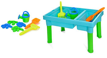 Дитячий ігровий набір для пісочниці R399-15A-20A Ігровий столик для гри з піском та водою