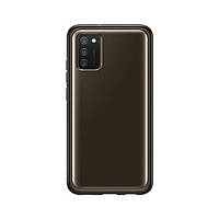 Чохол-накладка Samsung Soft Clear Cover для Samsung Galaxy A02s SM-A025 Black EF-QA025TBEGRU ish