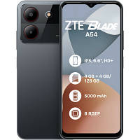 Мобильный телефон ZTE Blade A54 4/128GB Grey (1011466) h